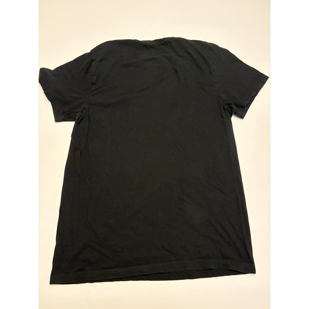 Polo Ralph Lauren Men's Black Crewneck T-Shirt Size M Classic Fit Red Pony Logo - Picture 4 of 6